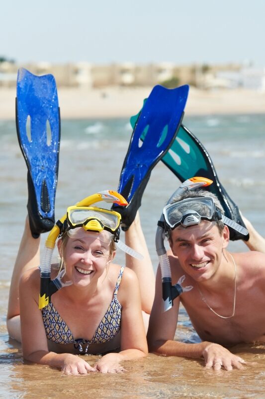 watersportactiviteiten aan zee