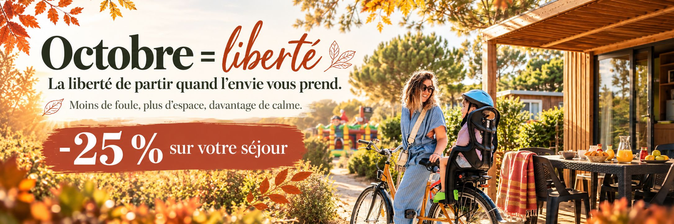 octobre, liberté en famille